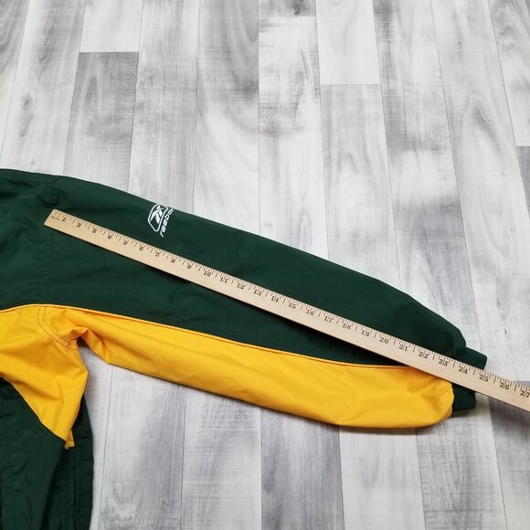 ✅Green Bay Packers NFL On Field Reebok Pullover Windbreaker Jacket Men's LARGE - Picture 4 of 12